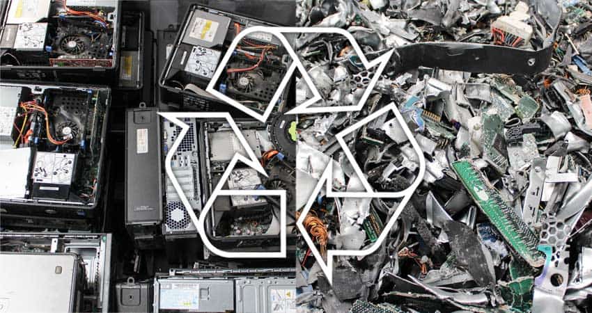 Hard Drive Shredder, Destruction Services & Computer Recycling