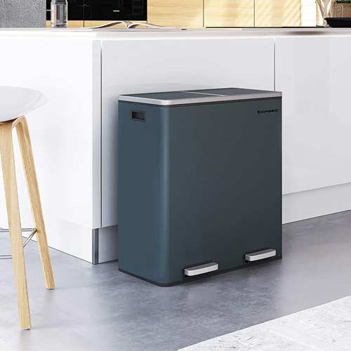 Best Dual Trash Cans With 2 Compartments For Recycling